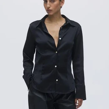 H&M Ladies Fitted Twill Shirt