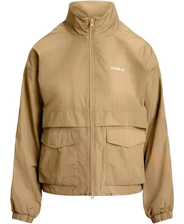 Polo Ralph Lauren Flap-pocket Logo-print Women Jacket - Neutrals