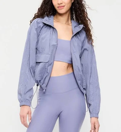 Old Navy Women's Full-Zip Windbreaker