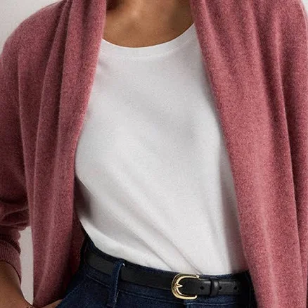 Quince Mongolian Cashmere Duster Cardigan