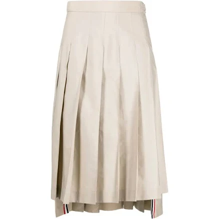 Thom Browne Women's Pleated Midi Skirt Skirts
