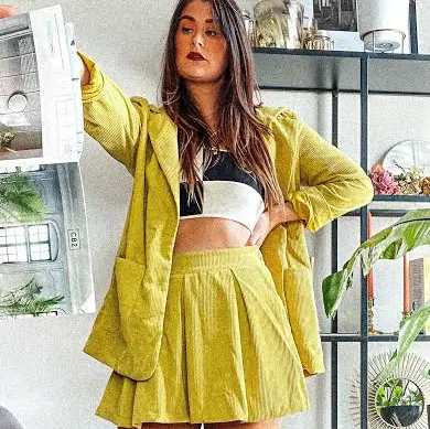 Oversized Corduroy Blazer