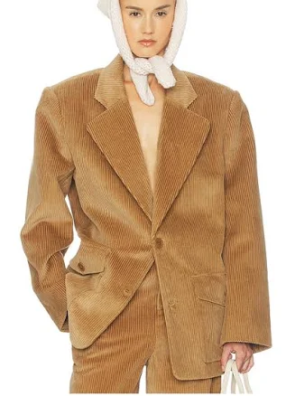 Helsa Women's Oversized Corduroy Blazer