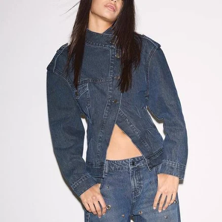 Stradivarius Crossover Denim Jacket