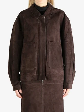 ATELIER New YORK Suede Leather Blouson Jacket
