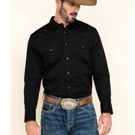 Gibson Men's Long Sleeve Snap Western Shirt