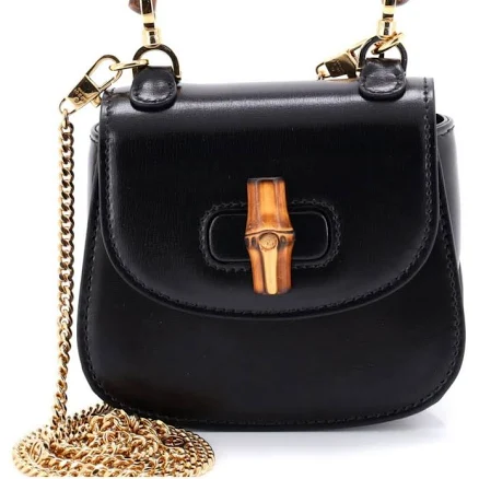 Gucci Bamboo 1947 Top Handle Crossbody Bag