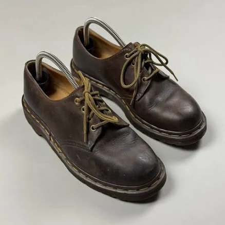 De. Martens 1461 Vintage Men’s Leather Low Top Oxford Boots Shoes Size
