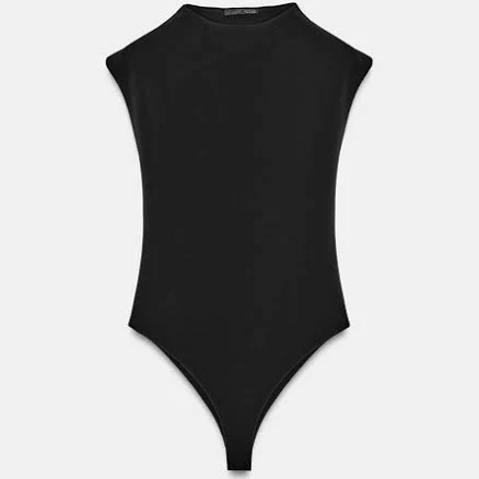 Zara Women's Stretch Cut Out Bodysuit