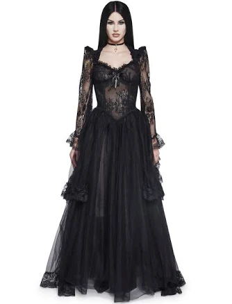 Dance with Death Lace Dress
