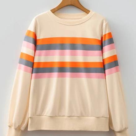 Threaded Pear Vivienne Puff Sleeve Pullover