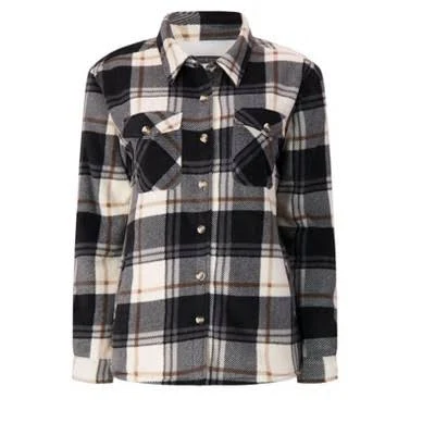 Heat Holders Women's Jacqueline Long Sleeve Plaid Shirt Jacket