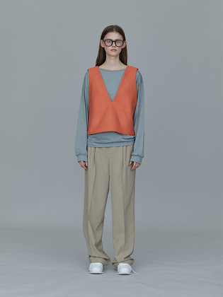 Wool Knit Vest