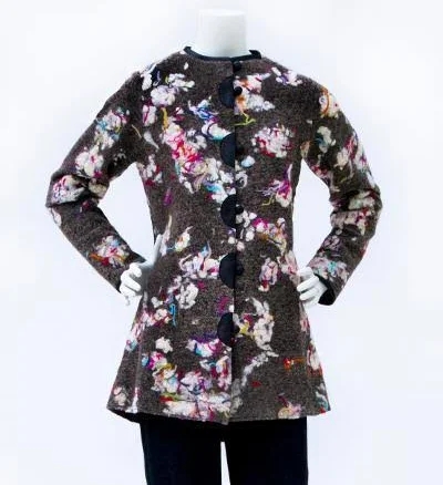 Style 705 Felted Wool Shaped Jacket