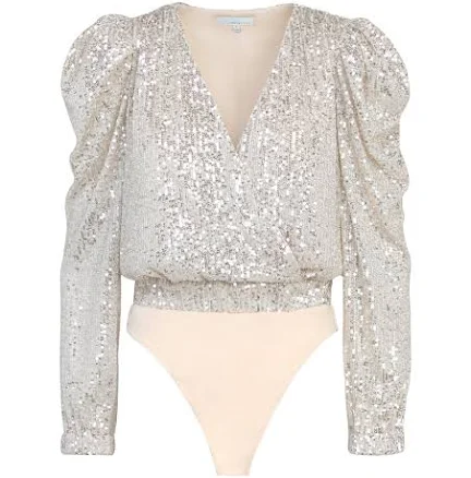 Lala Sequins Bodysuit