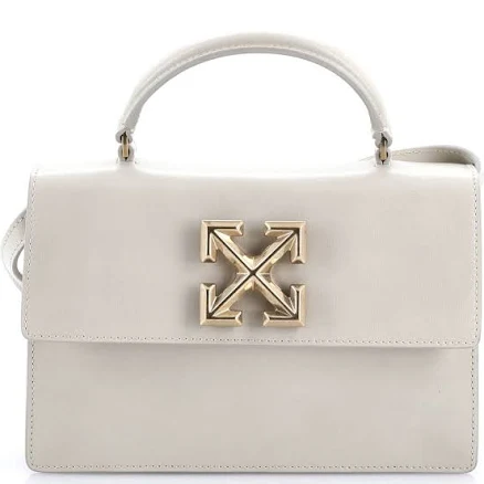 Off-White Women's Jitney 1.4 Leather Shoulder Bag