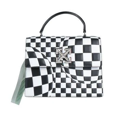 Off-White Check 1.4 Jitney Cross Body Bag