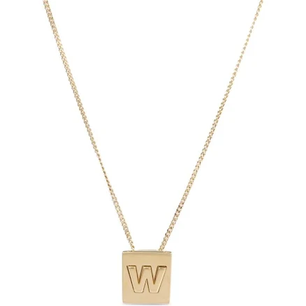 CELINE Women's Alphabet W Necklace
