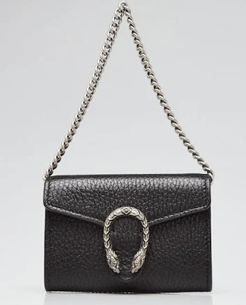 Gucci Mini Leather Dionysus Wallet On Chain