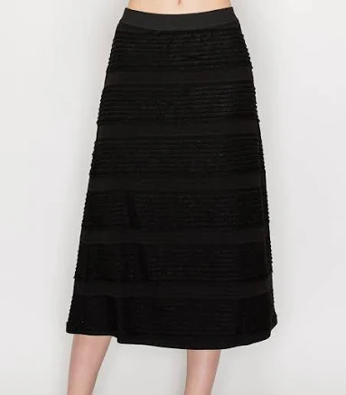 Jalila Textured Knit Skirt