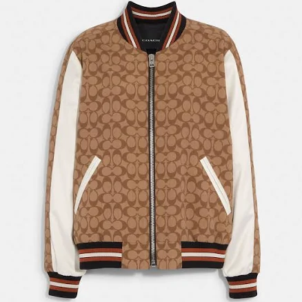 Coach Women's Signature Souvenir Jacket