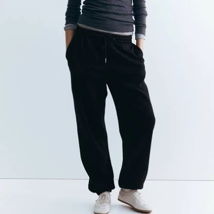 H&M Ladies Cotton-blend Sweatpants
