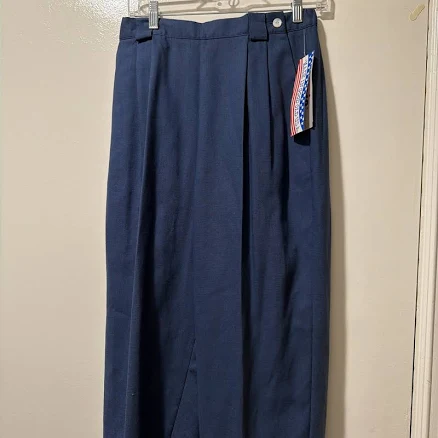 Lucia Petite Pants Size 10 Dark Blue