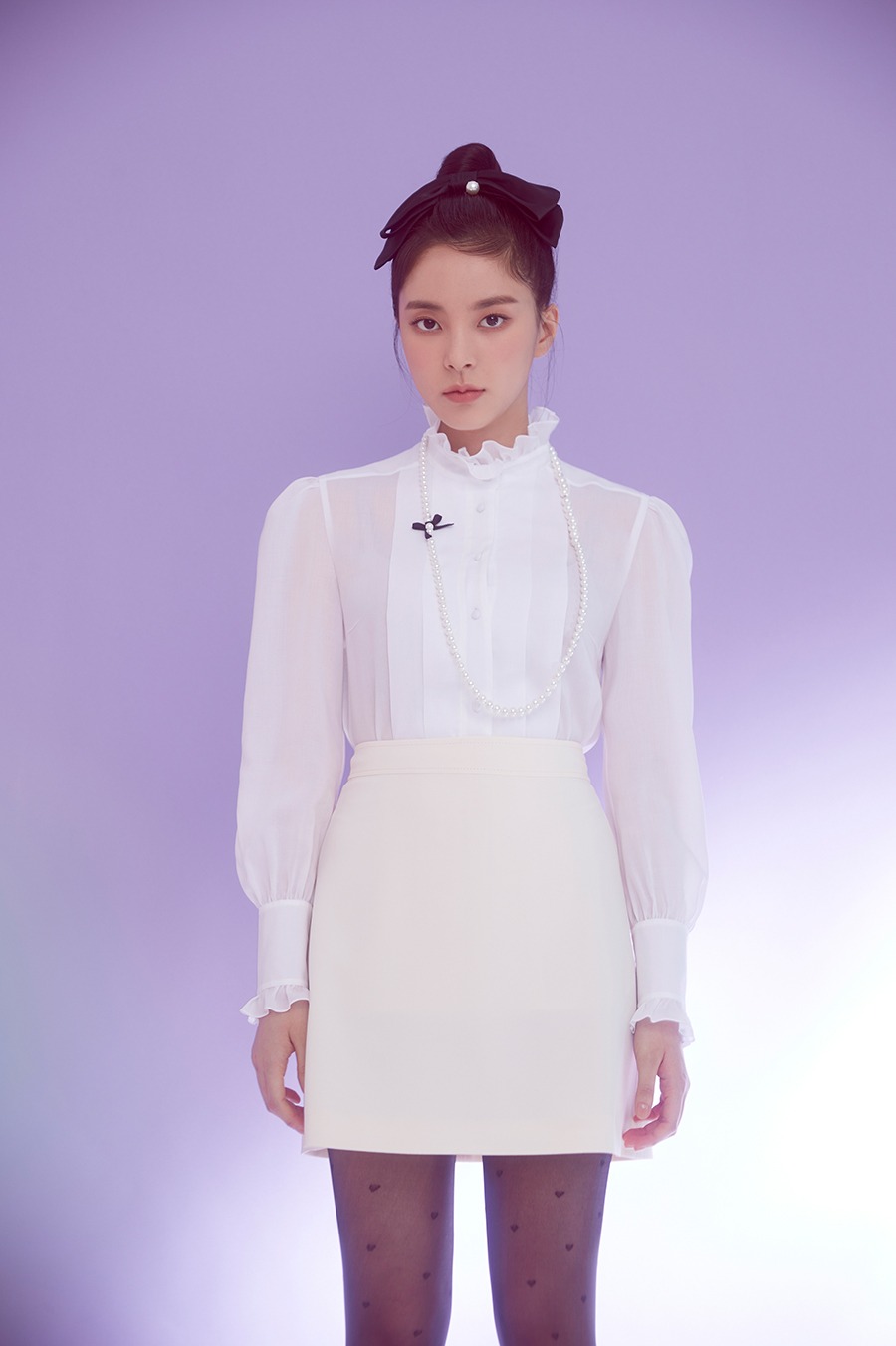 NO.7 SKIRT - CREAM