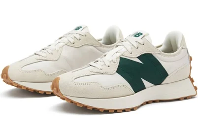 Level SS New Balance 327 Timberwolf Nightwatch Green - MS327HR1