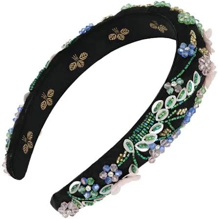 L. Erickson Women's Laine Flower Embellished Beaded Headband