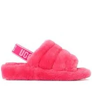 Yeah Slide Coral Fluff Yeah Slide Slippers Ugg Oh Yeah Slipper Ugg Women's Oh Yeah Slide, Pop