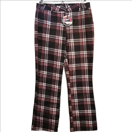 Dolls Kill x Emily The Strange Plaid Trousers