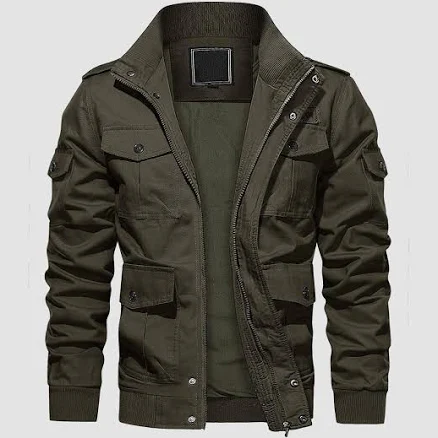 Men's Tactical Cotton Cargo Jacket