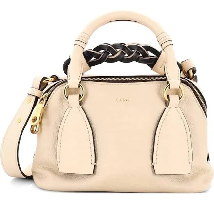 Chloe Daria Leather Shoulder Bag