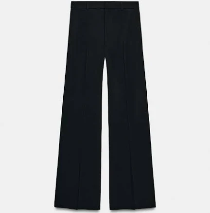 Woman Zara Zw Collection High-Waisted Pants