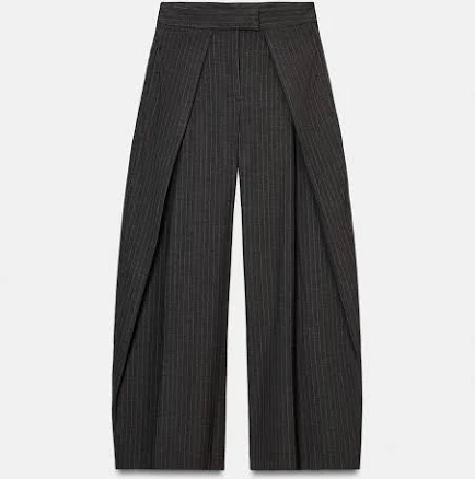 Zara Wide Leg Pleated Pants