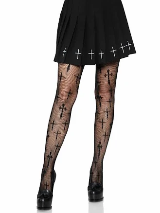 Worship Me Net Tights