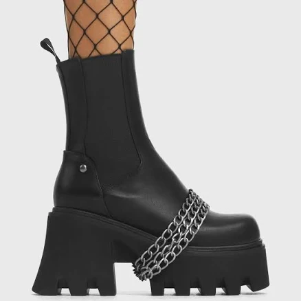 Evening Stroll Chunky Platform Ankle Boots
