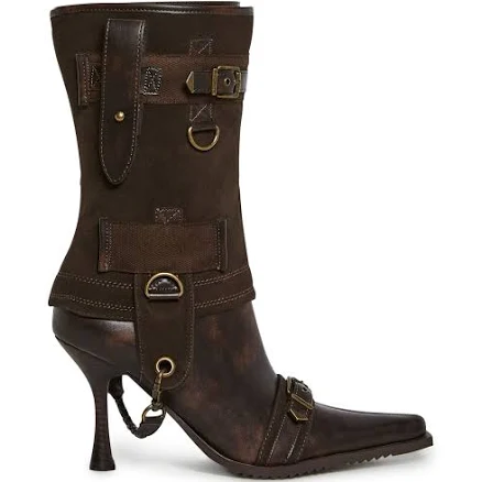 Ego Two Piece Heeled Boots