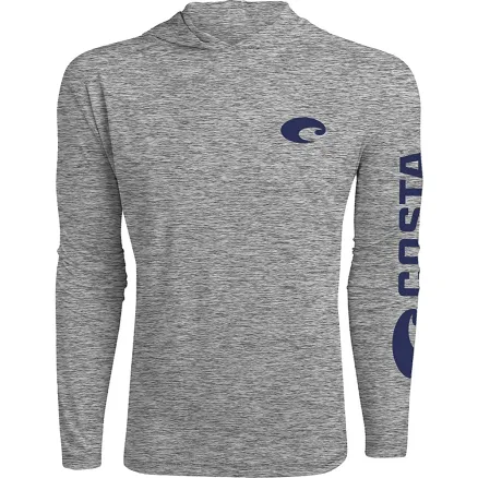 Costa Long Sleeve Men's Hooded Technical Tee Shirt