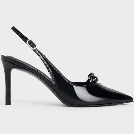 Charles & Keith Bow Slingback Pumps