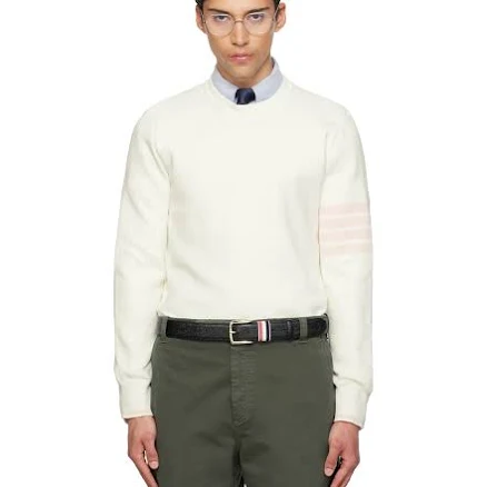 Men's Thom Browne Milano Stitch Pullover