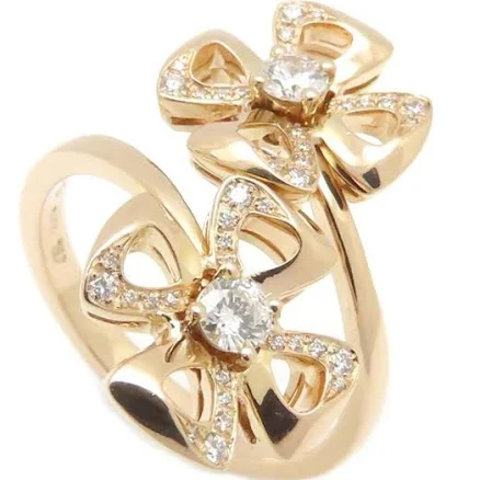 BVLGARI Fiorever Diamond Ring, D.F.VVS #, , Women's,