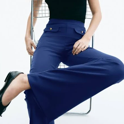 H&M Ladies Flared Ponte Pants