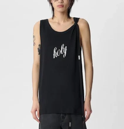 Ann Demeulemeester Men's Seva Printed Standard Tank Top