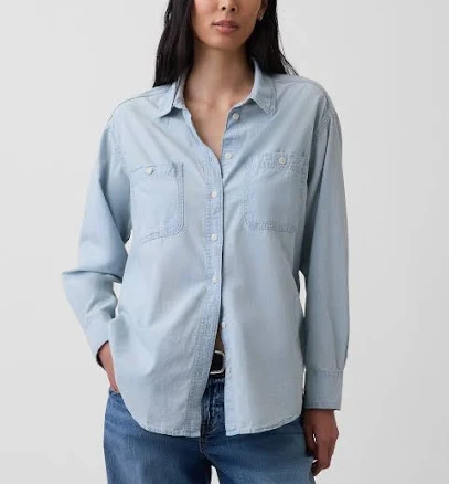 Gap Women's Denim Big Shirt