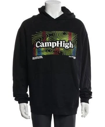 Camp High Men's Graphic Print Crew Neck Hoodie