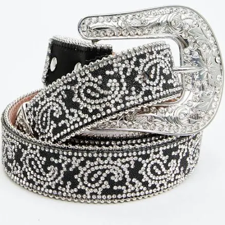 Shyanne Women's Rhinestone Paisley Belt