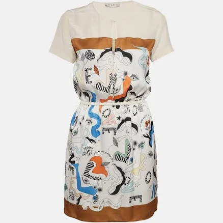 Sandro Mini Graphic Print Dress