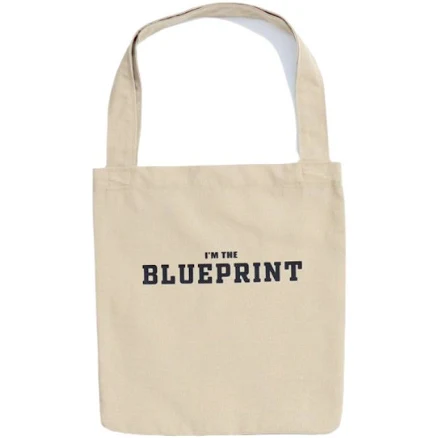 I'm the Blueprint- Tan Tote Bag
